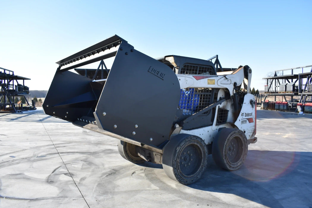 Skid Steer Snow Pusher - Loflin Fabrication