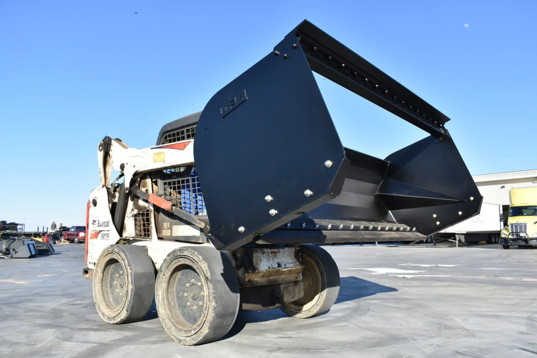Skid Steer Snow Pusher - Loflin Fabrication