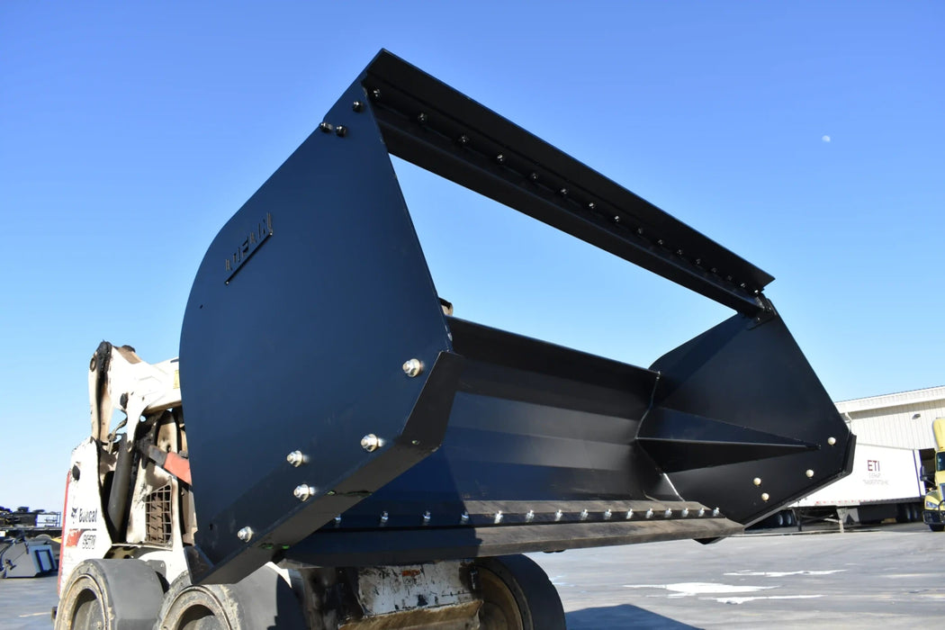 Skid Steer Snow Pusher - Loflin Fabrication
