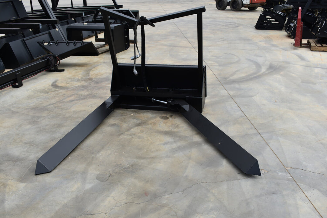 Hydraulic Pallet Forks for Skid Steer - Loflin Fabrication