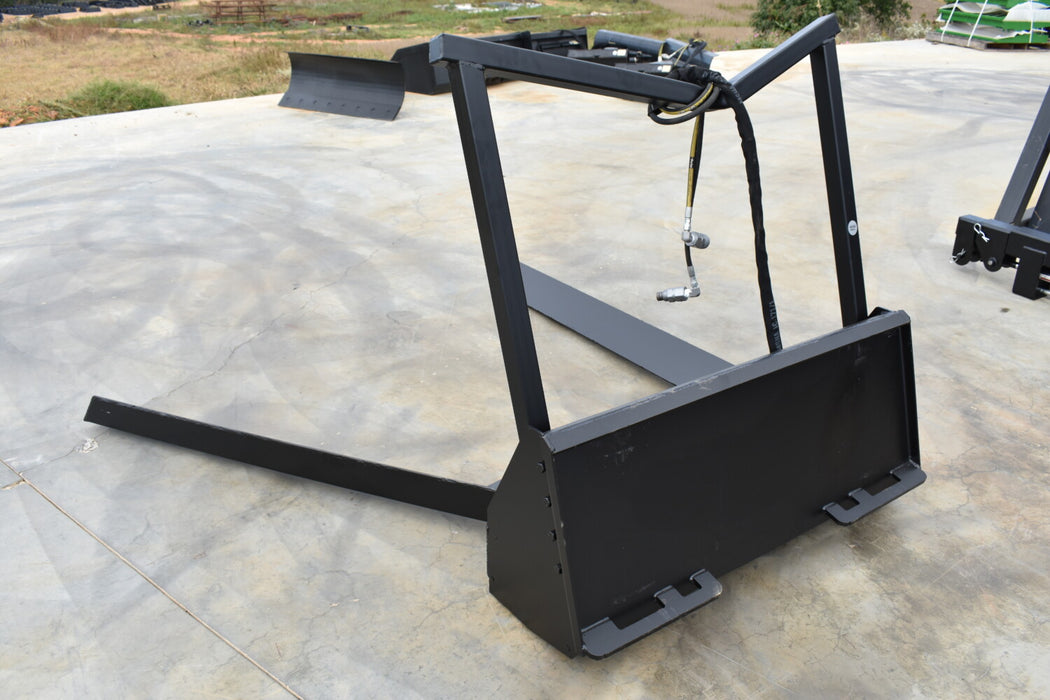 Hydraulic Pallet Forks for Skid Steer - Loflin Fabrication