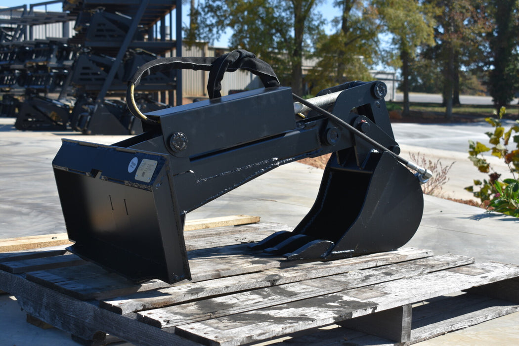 Compact Tractor Backhoe Attachment - Loflin Fabrication
