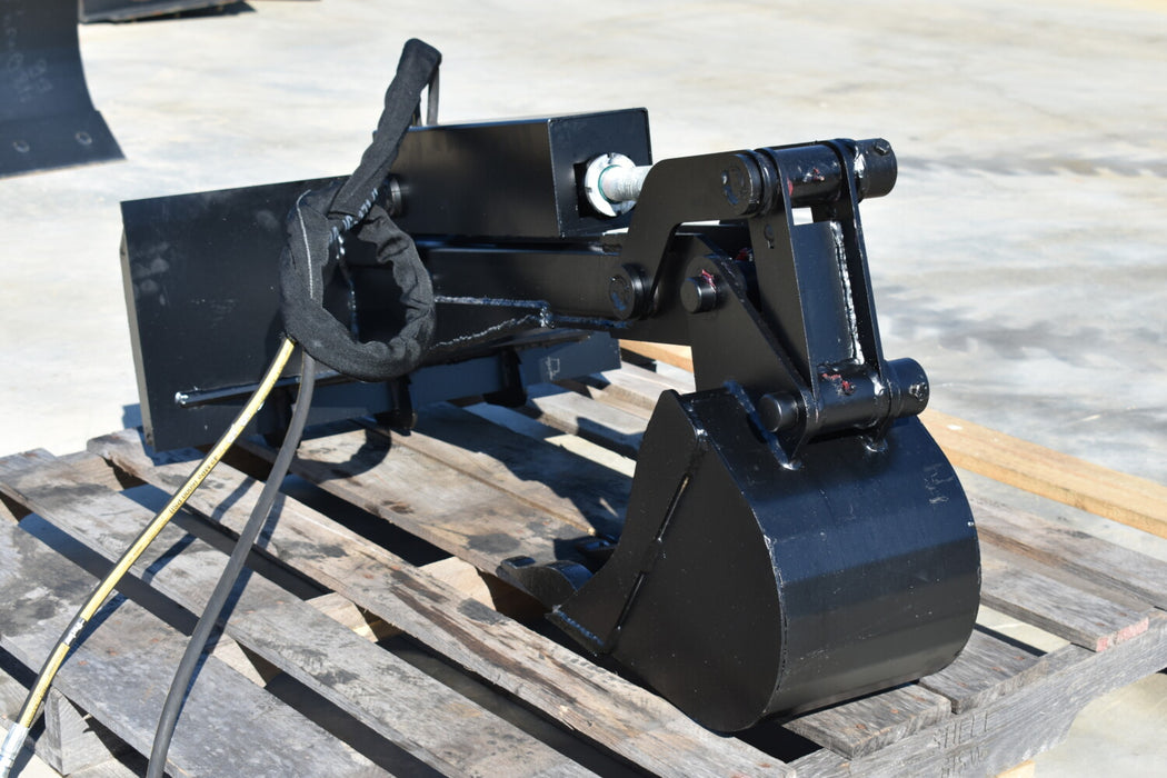 Compact Tractor Backhoe Attachment - Loflin Fabrication