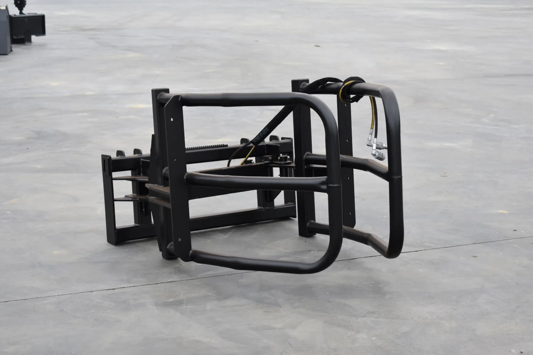 Skid Steer Bale Squeezer Attachment - Loflin Fabrication