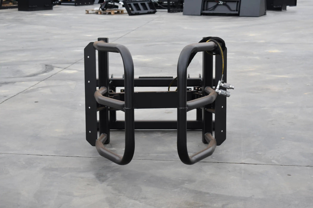 Skid Steer Bale Squeezer Attachment - Loflin Fabrication