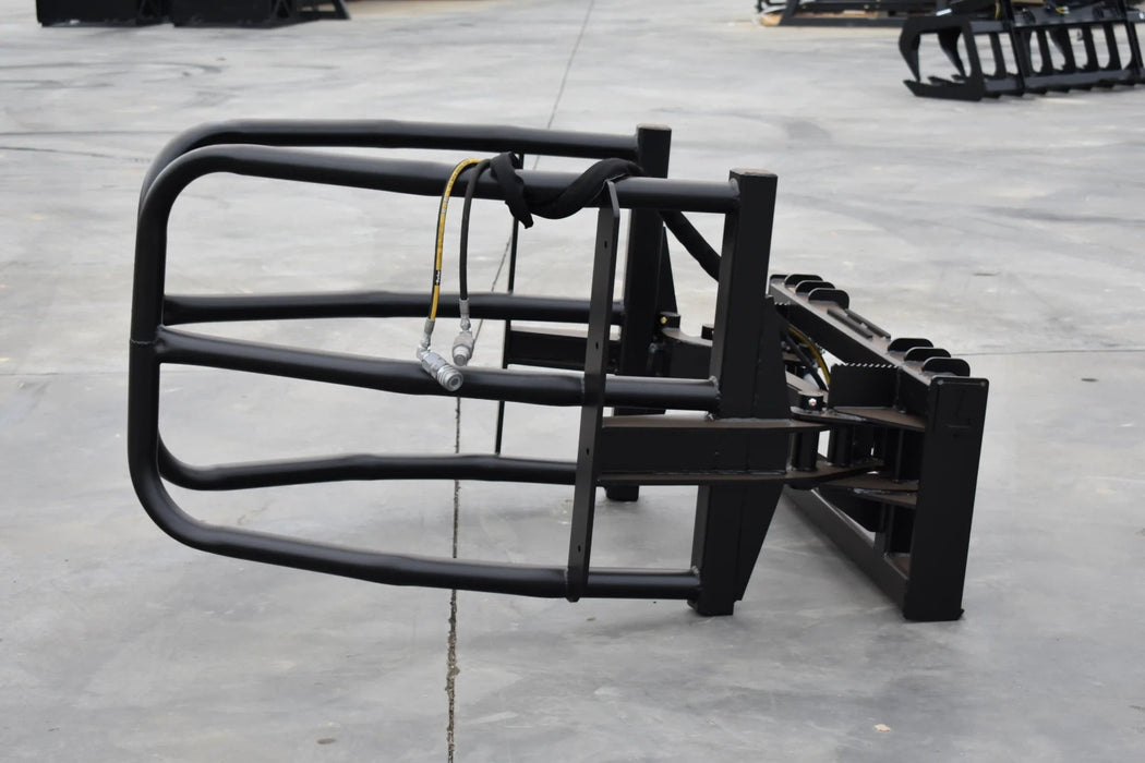 Skid Steer Bale Squeezer Attachment - Loflin Fabrication