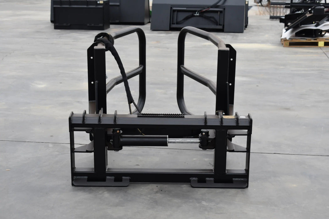 Skid Steer Bale Squeezer Attachment - Loflin Fabrication