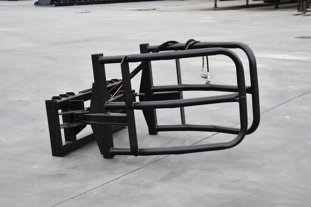 Skid Steer Bale Squeezer Attachment - Loflin Fabrication