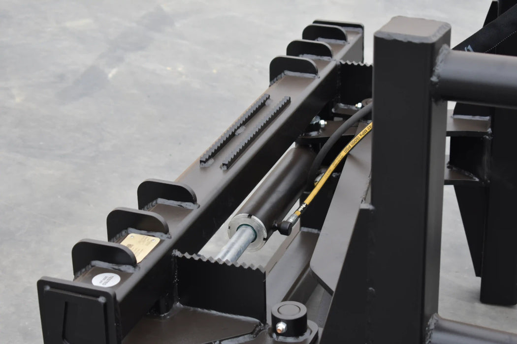 Skid Steer Bale Squeezer Attachment - Loflin Fabrication