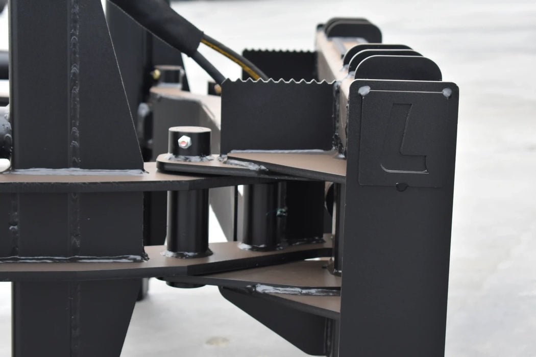 Skid Steer Bale Squeezer Attachment - Loflin Fabrication