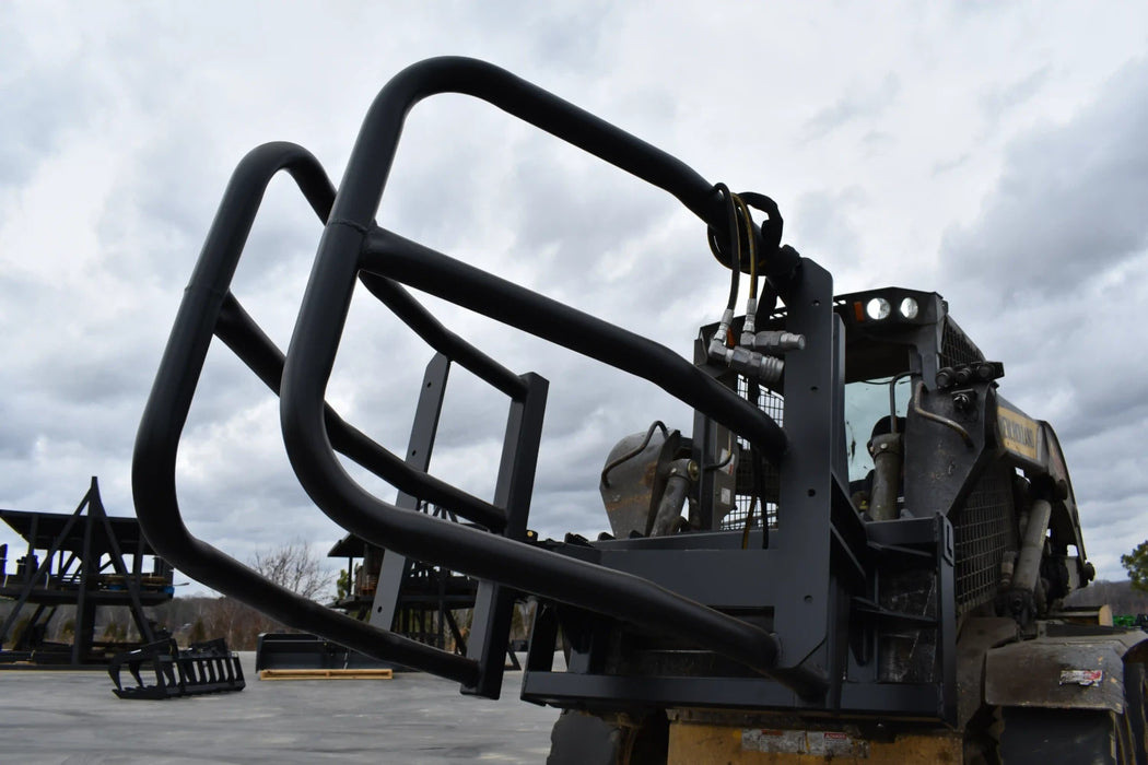 Skid Steer Bale Squeezer Attachment - Loflin Fabrication