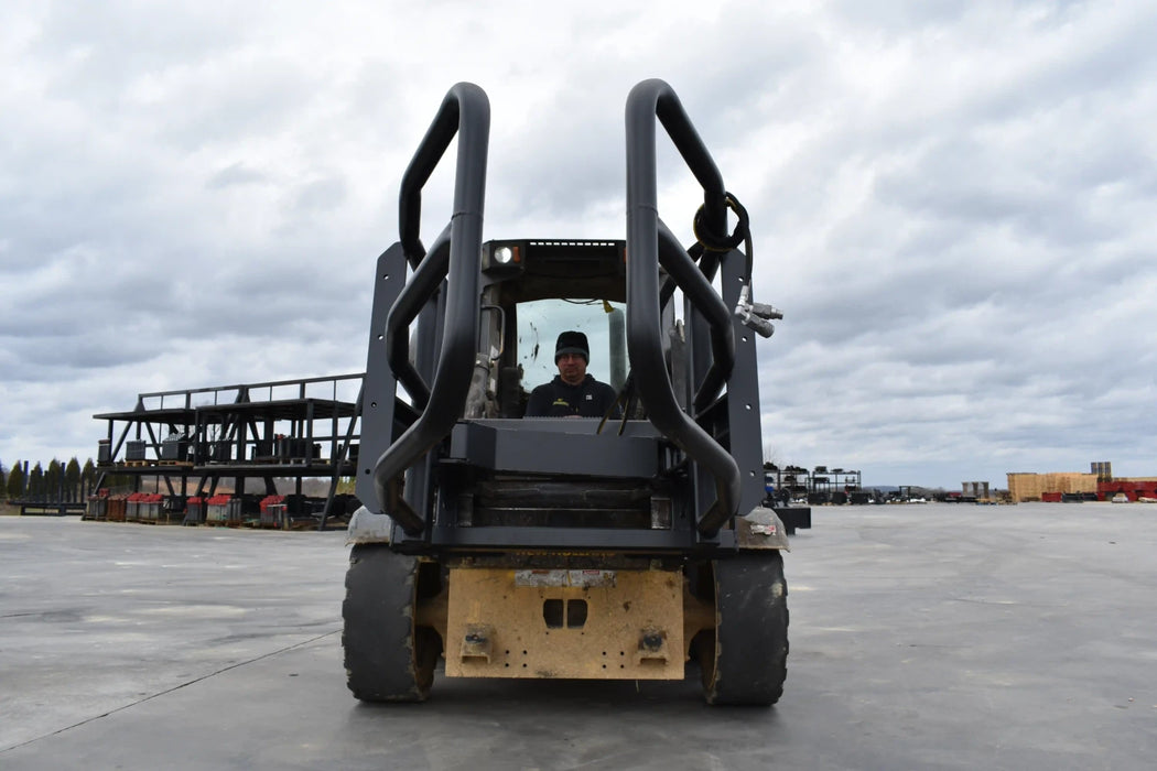 Skid Steer Bale Squeezer Attachment - Loflin Fabrication