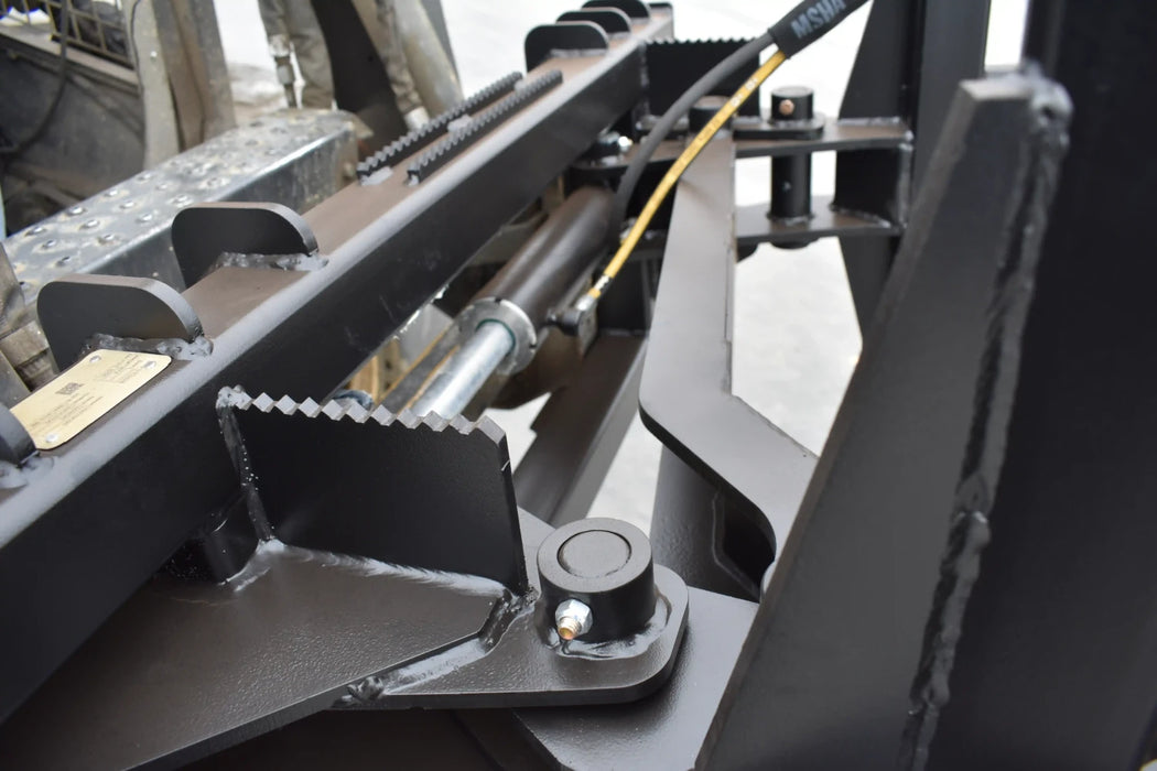 Skid Steer Bale Squeezer Attachment - Loflin Fabrication