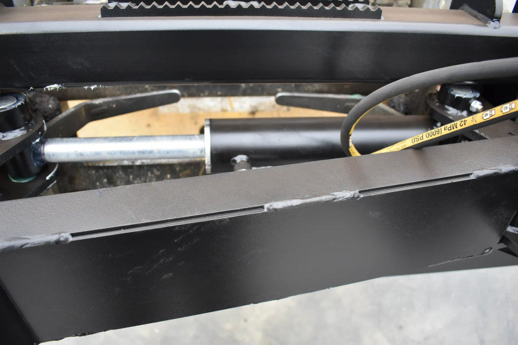 Skid Steer Bale Squeezer Attachment - Loflin Fabrication
