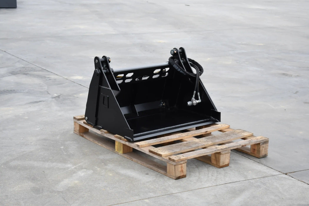 Mini Skid Steer 4-in-1 Combo Bucket - Loflin Fabrication