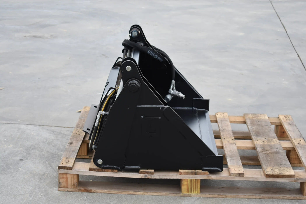 Mini Skid Steer 4-in-1 Combo Bucket - Loflin Fabrication
