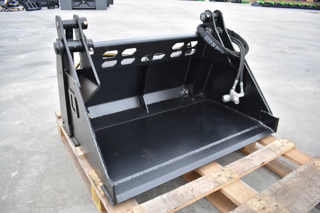 Mini Skid Steer 4-in-1 Combo Bucket - Loflin Fabrication