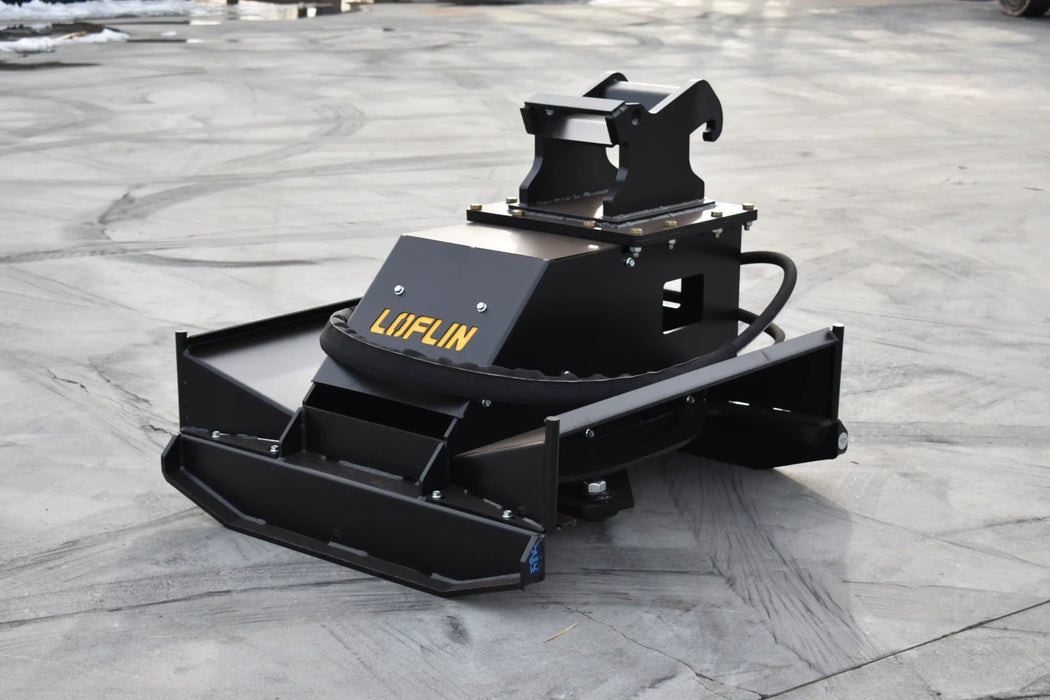 Mini Excavator Brush Cutter - Loflin Fabrication