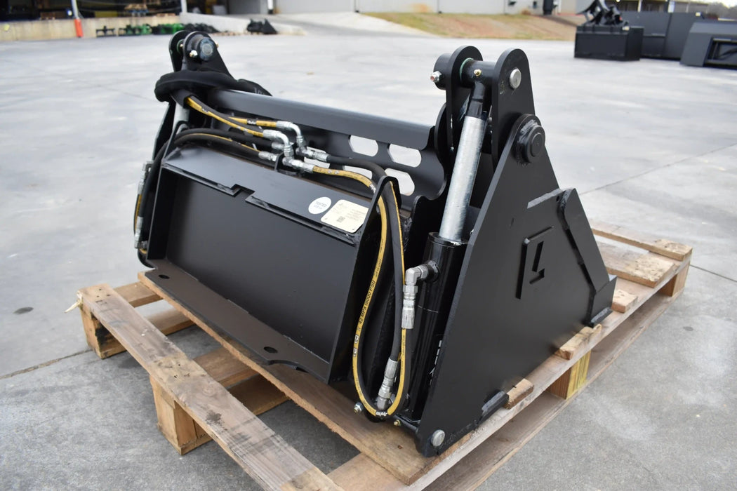 Mini Skid Steer 4-in-1 Combo Bucket - Loflin Fabrication