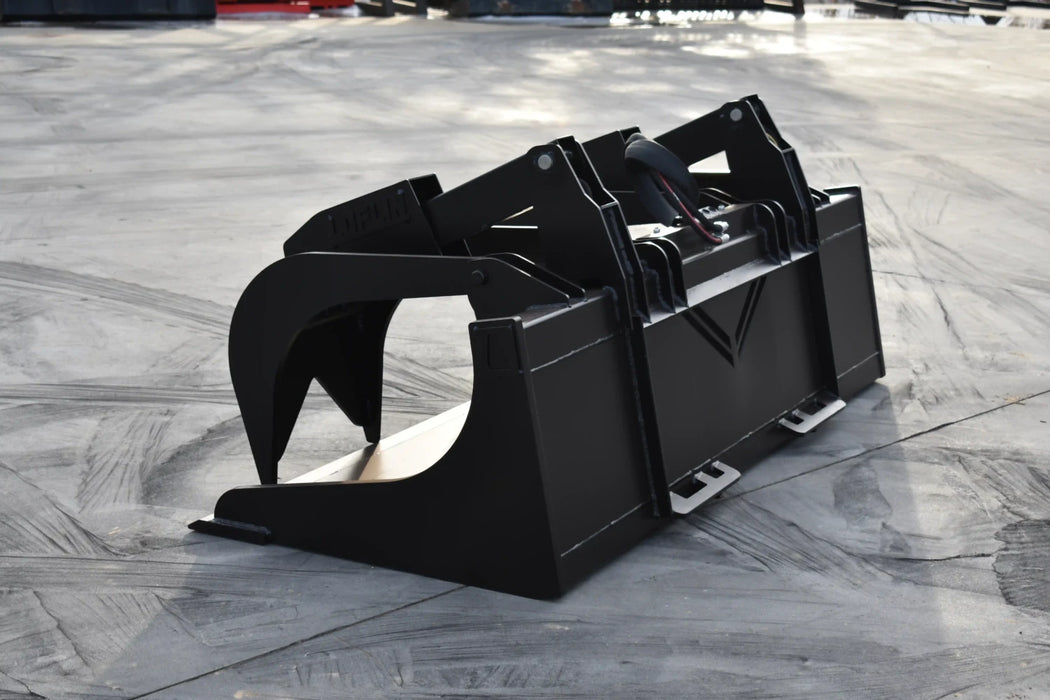 XHD Skid Steer Rock Grapple Bucket - Loflin Fabrication