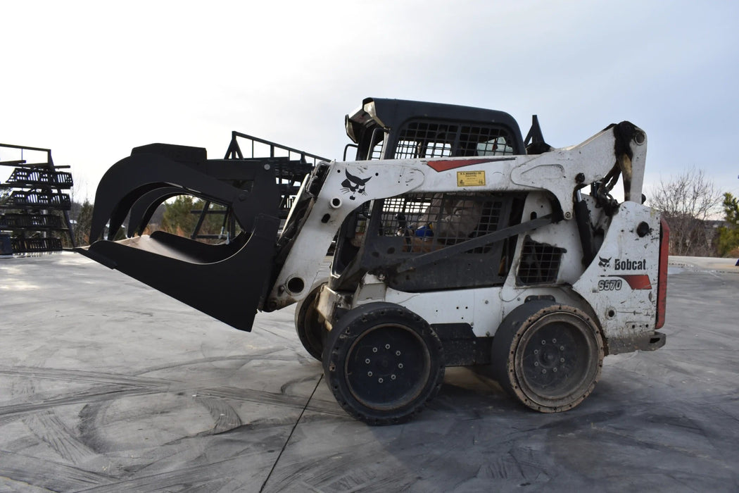 Skid Steer Grapple Bucket (XHD) - Loflin Fabrication