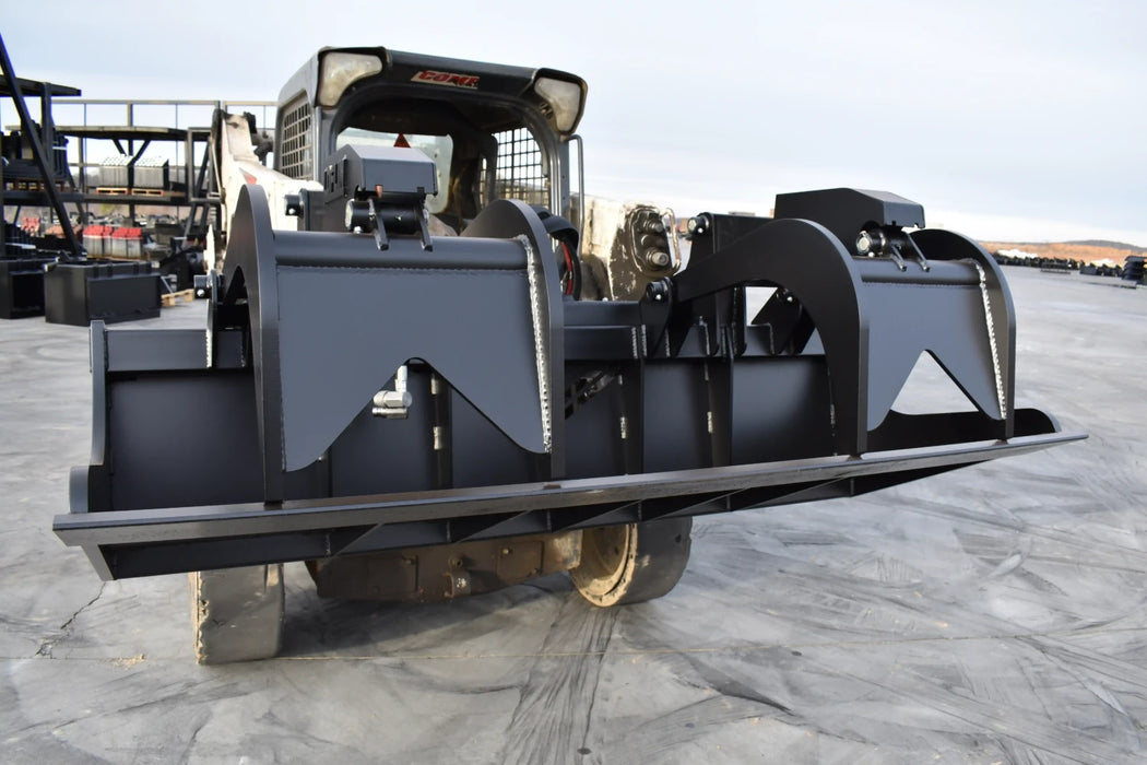 Skid Steer Grapple Bucket (XHD) - Loflin Fabrication