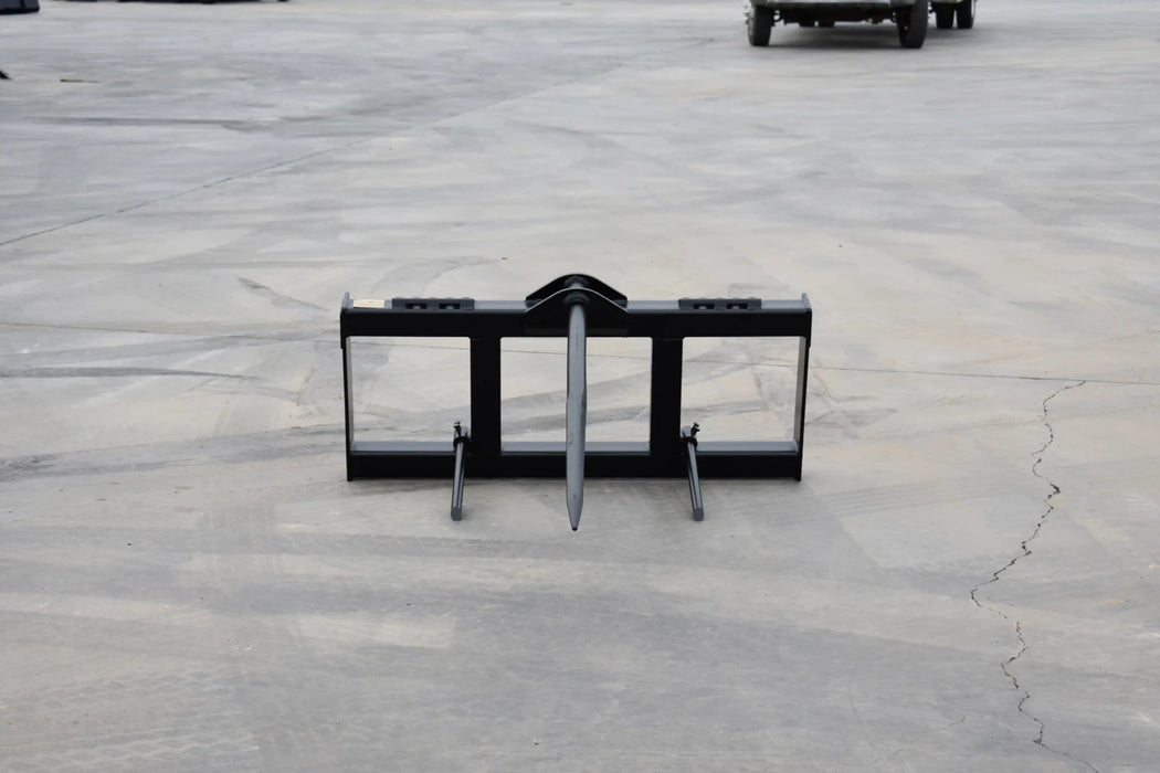 Skid Steer Hay Spear - Loflin Fabrication