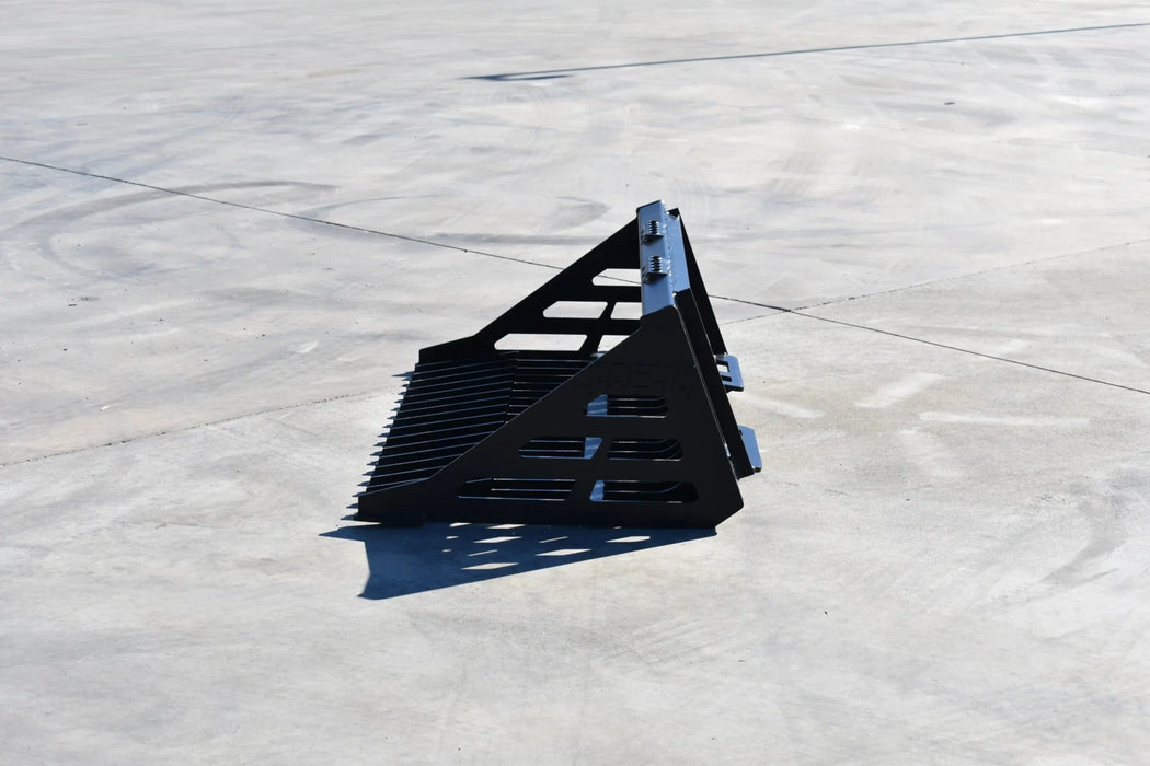 Skid Steer Rock Bucket - Loflin Fabrication