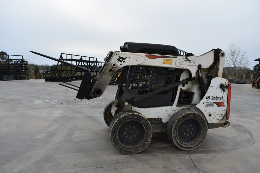 Skid Steer Hay Spear - Loflin Fabrication