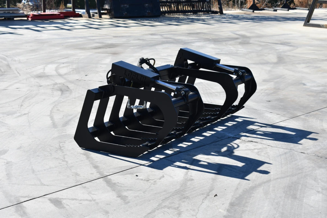 Compact Tractor Root Grapple - Loflin Fabrication