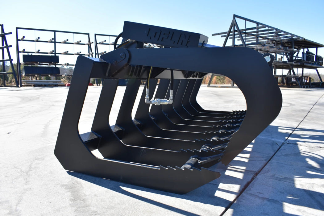 Compact Tractor Root Grapple - Loflin Fabrication