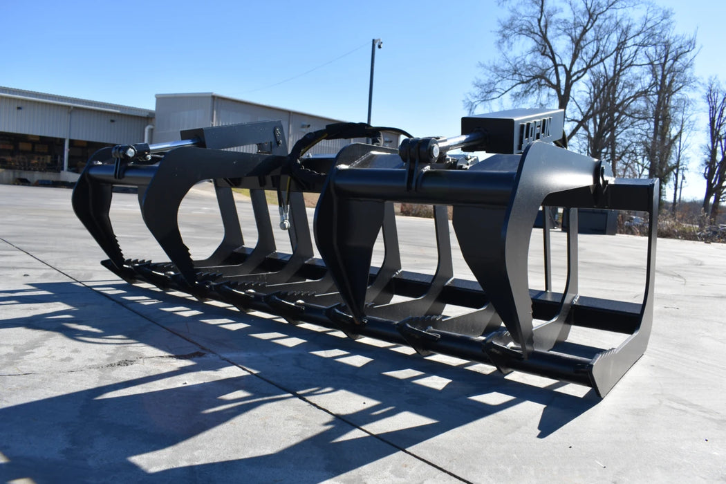 Compact Tractor Root Grapple - Loflin Fabrication