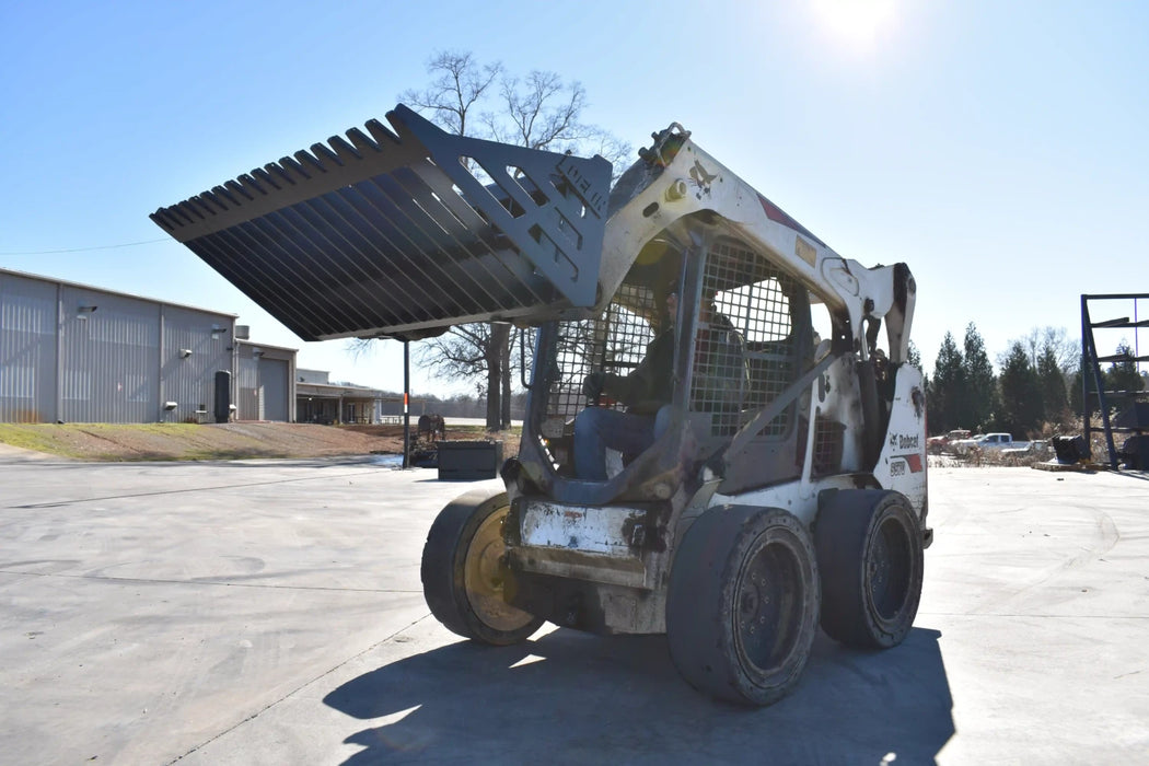 Skid Steer Rock Bucket - Loflin Fabrication