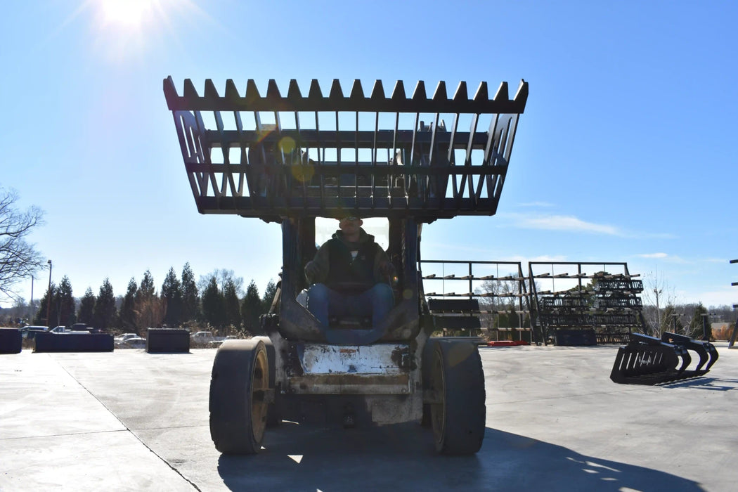 Skid Steer Rock Bucket - Loflin Fabrication