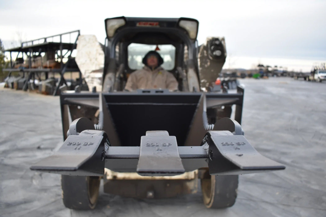 Skid Steer Stump & Root Bucket - Loflin Fabrication