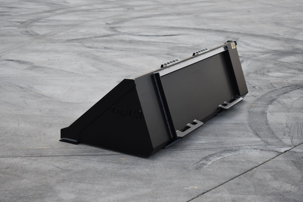 Skid Steer Low Profile Bucket - Loflin Fabrication