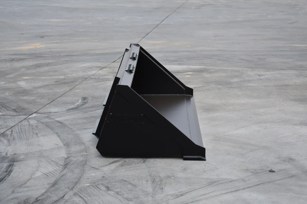 Skid Steer Low Profile Bucket - Loflin Fabrication