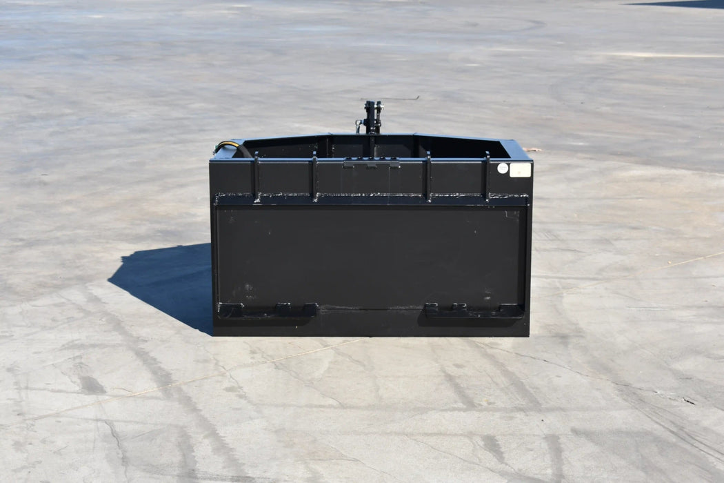 Skid Steer Hydraulic Concrete Bucket - Loflin Fabrication