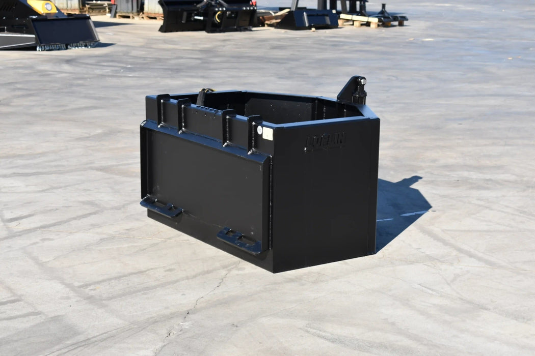 Skid Steer Hydraulic Concrete Bucket - Loflin Fabrication
