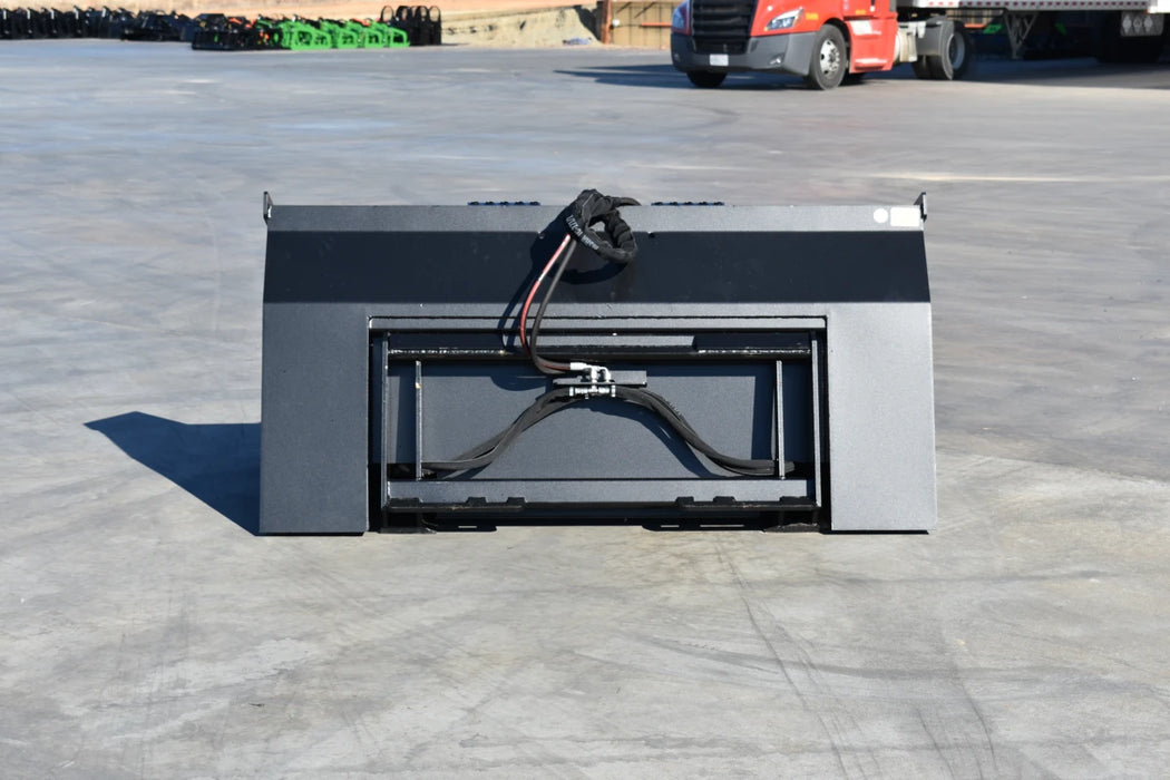 Skid Steer High-Tip Front Dump Bucket - Loflin Fabrication