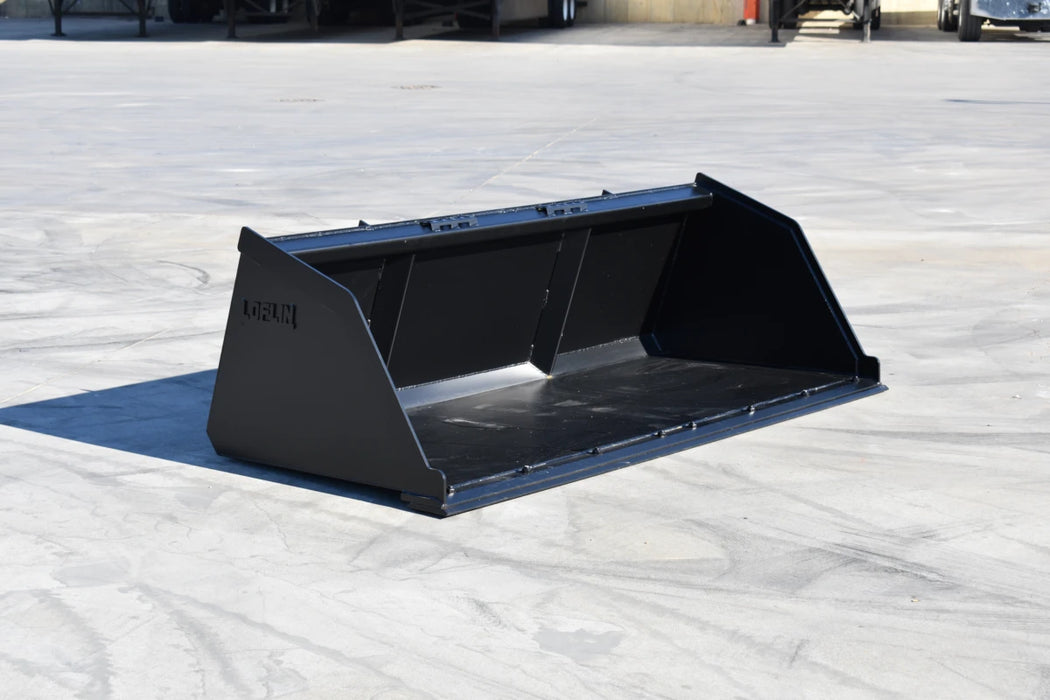 Skid Steer Snow & Litter Bucket - Loflin Fabrication
