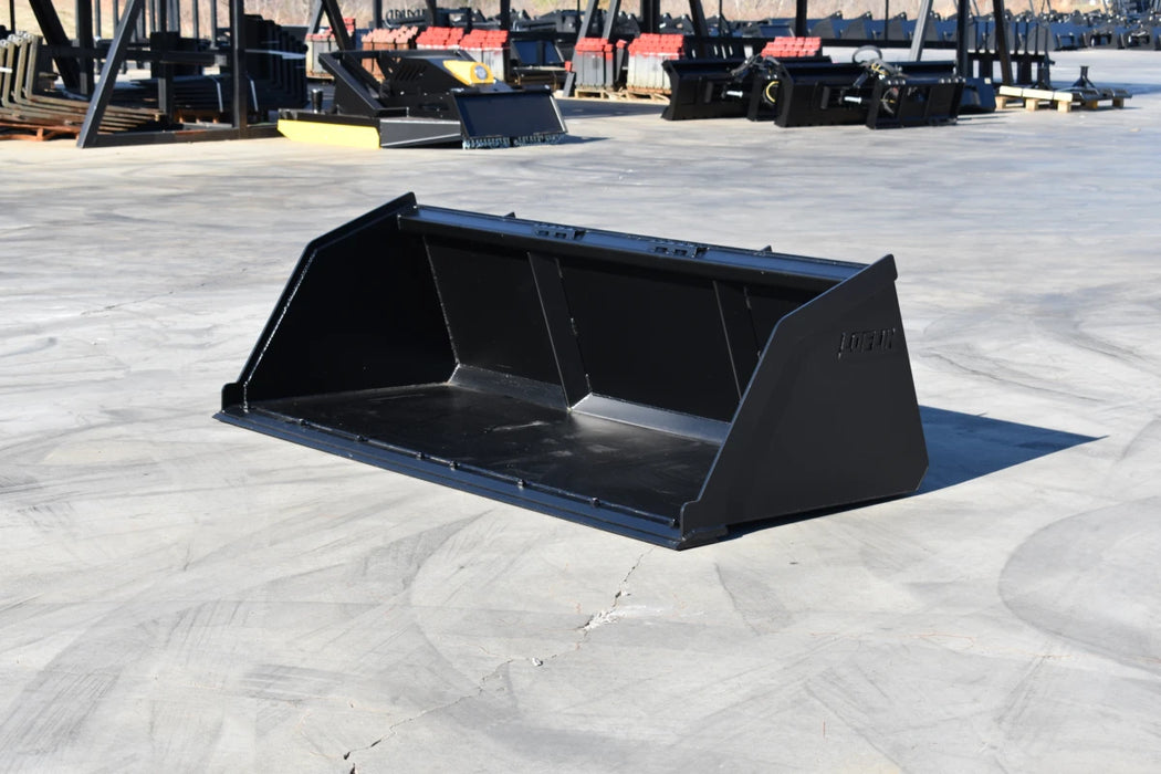 Skid Steer Snow & Litter Bucket - Loflin Fabrication