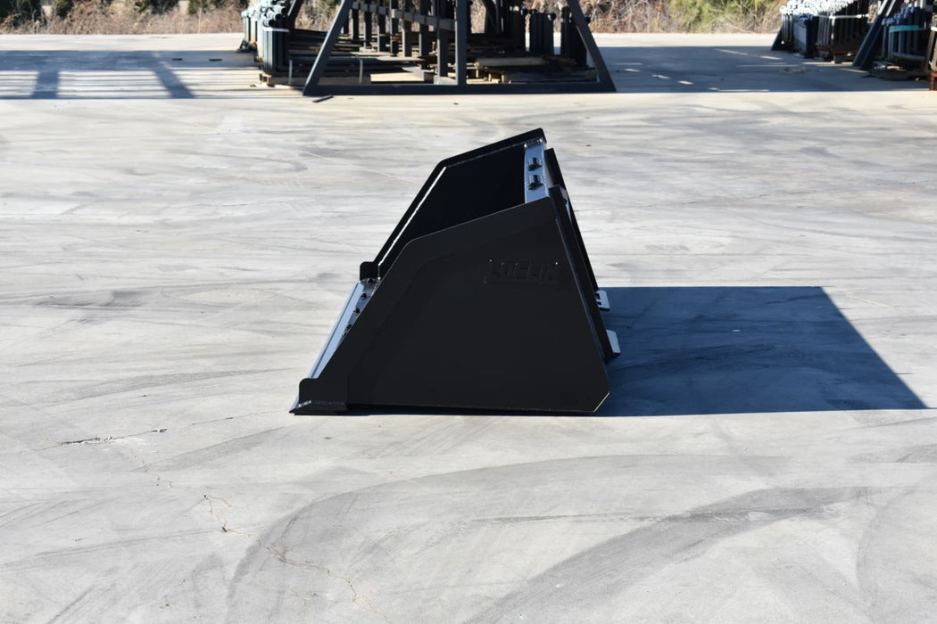 Skid Steer Snow & Litter Bucket - Loflin Fabrication