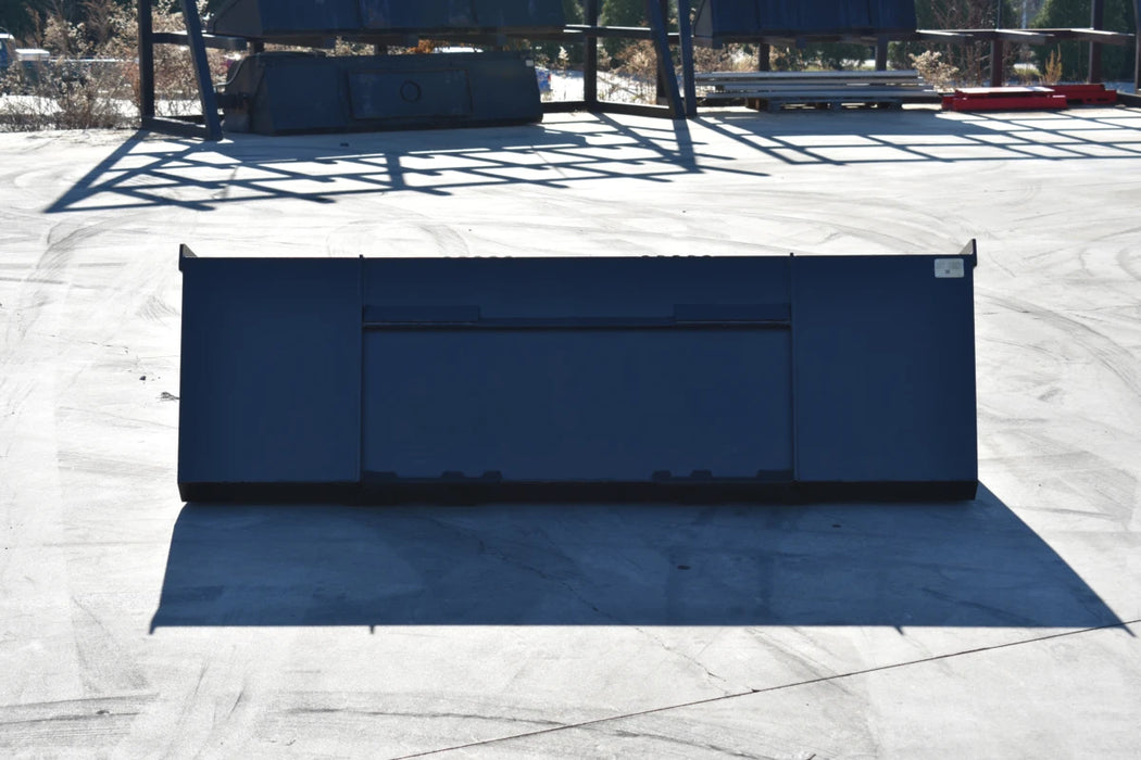 Skid Steer Snow & Litter Bucket - Loflin Fabrication