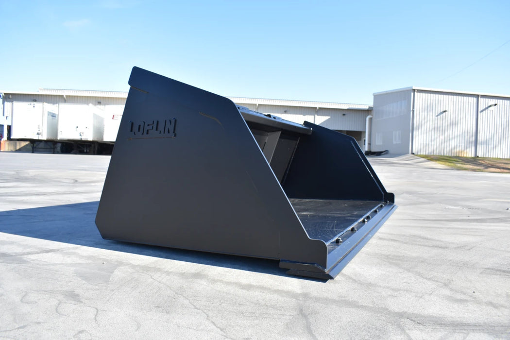 Skid Steer Snow & Litter Bucket - Loflin Fabrication