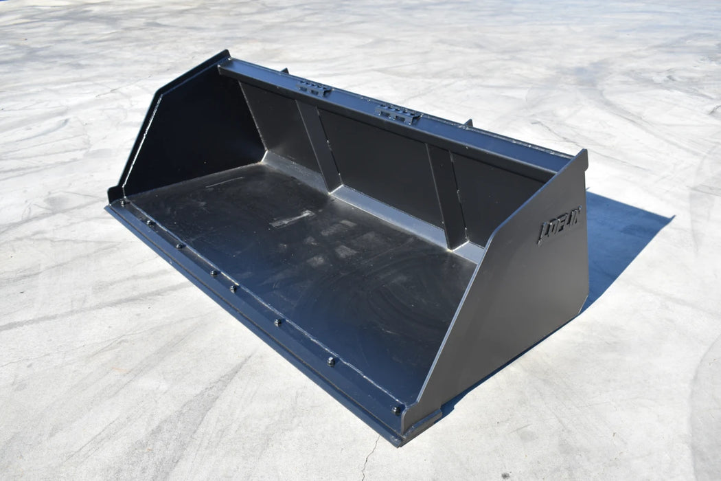 Skid Steer Snow & Litter Bucket - Loflin Fabrication