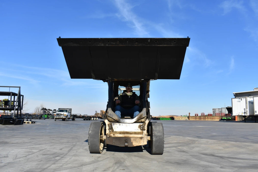 Skid Steer Snow & Litter Bucket - Loflin Fabrication