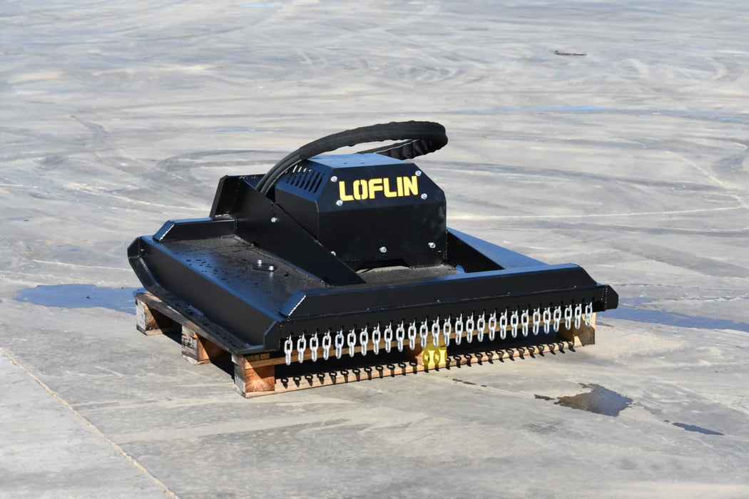 Mini Skid Steer Brush Cutter - Loflin Fabrication