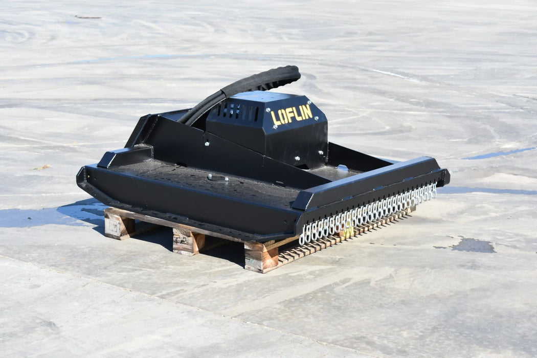 Mini Skid Steer Brush Cutter - Loflin Fabrication