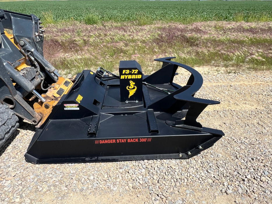 Stinger Attachments Skid Steer Twister F3 Hybrid Brush Cutter (TF3H)